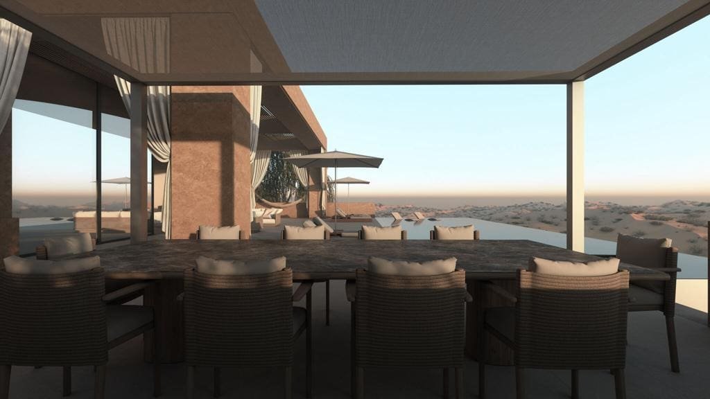 Ritz-Carlton Residences, luxury living, Ras Al Khaimah, Al Wadi Desert, United Arab Emirates, luxury travel, Arabian hospitality, private pool, nature reserve, exclusive clubhouse, luxury lifestyle.